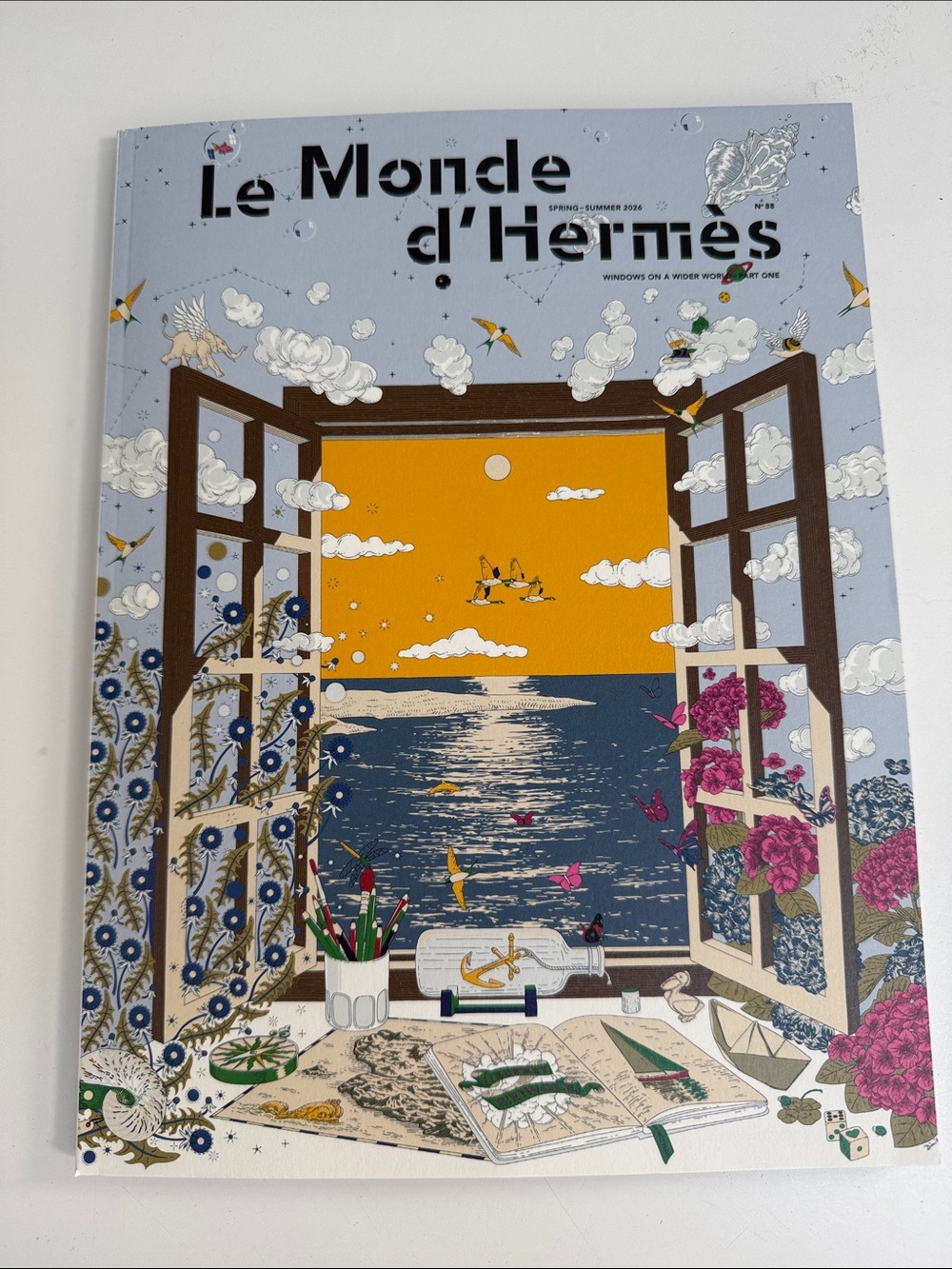 Hermes Le Monde De Hermes Spring Summer 2026Catalogue Magazine Look Book